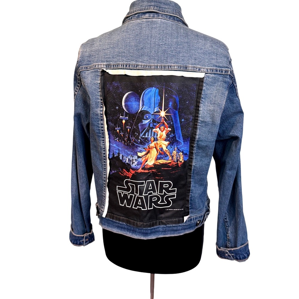 Star Wars Her‎ Universe Denim Jacket – Size 1 (M 14/16) – New Without Tags